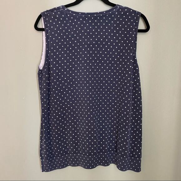 LL Bean | Vintage Sweater Polka Dot Sweater - Picture 5 of 5